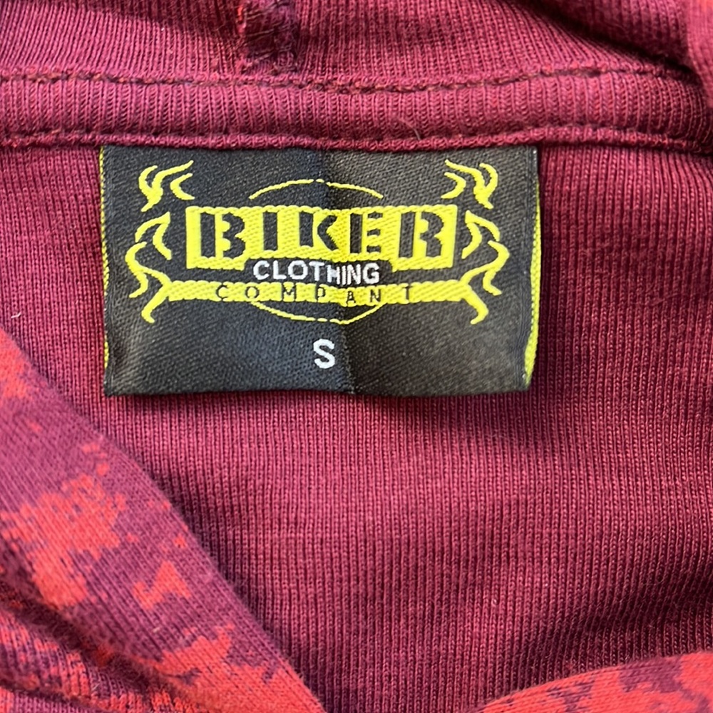 Biker Clothing Company full zip hoodie r14-12 - Picture 3 of 7